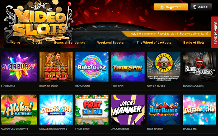 VideoSlots Casino 